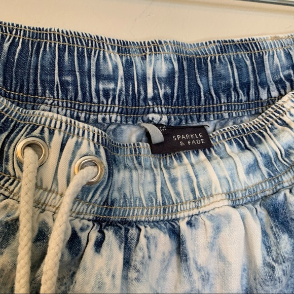 Sparkle & Fade Blue Skater Skirt - Picture 4 of 4